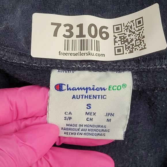 Champion Sweatshirt S/M 19x23 Baggy Cropped - Picture 6 of 13